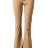 Broeken & Jumpsuits<Loïs Jeans Babyrib Flare L34 | Beige