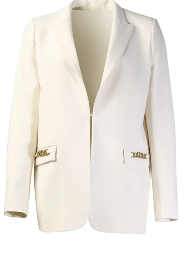 Jassen En Blazers<Tweeling set Blazer Met Kettingdetail Saar | Natuurlijk