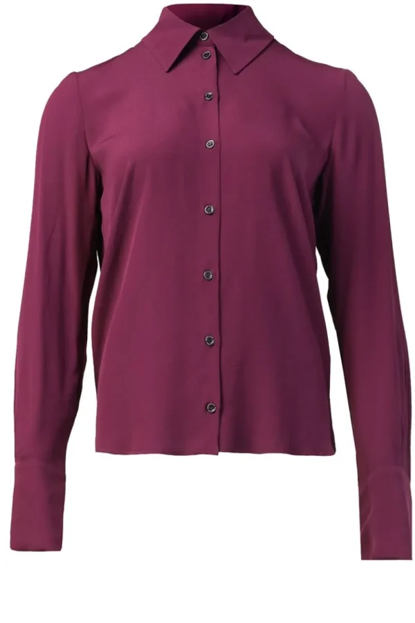 Bloezen & Tops<Patrizia Pepe Blouse Paulina | Paars