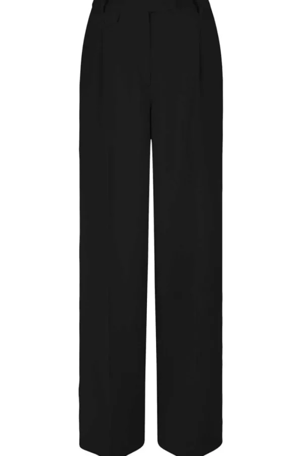 Broeken & Jumpsuits<Dante 6 Crepe Broek Zach | Zwart