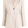 Jassen En Blazers<Patrizia Pepe Getailleerde Blazer Christel | Beige