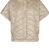 Jassen En Blazers<Kopenhagen Muze Gewatteerde Jas Net Cape | Beige