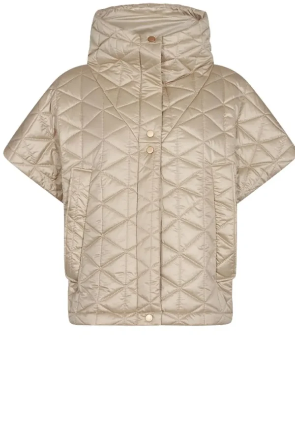 Jassen En Blazers<Kopenhagen Muze Gewatteerde Jas Net Cape | Beige