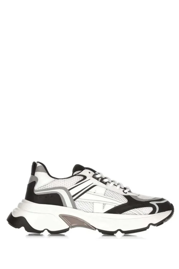 Schoenen<Nubik Grove Leren Sneakers Ross Nomad | Zwart Wit