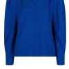 Bloezen & Tops<Dante 6 Jaquard Poftop Miro | Blauw