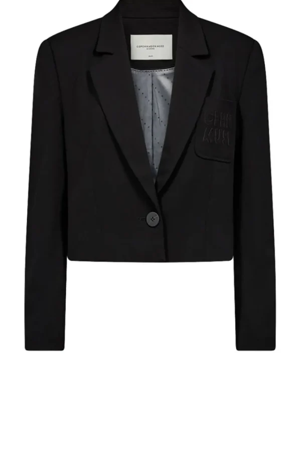 Jassen En Blazers<Kopenhagen Muze Korte Blazer Tailor | Zwart