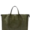 Tassen<Gianni Chiarini Lakleren Shopper Superlight | Groente