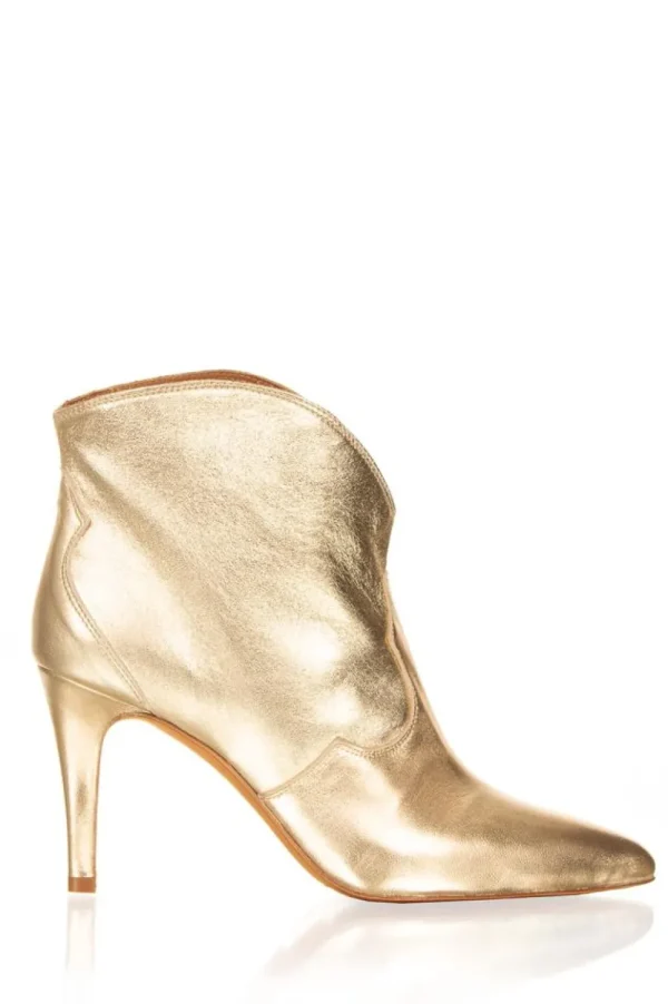 Schoenen<Toraal Leren Laarzen Soraya | Goud