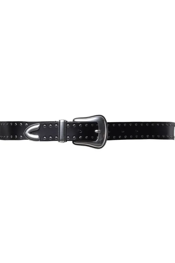 Riemen<IRO Leren Riem Met Studs Dorsy | Zwart