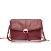 Tassen<Vanessa Bruno Leren Schoudertas Othilia Small | Bordeaux