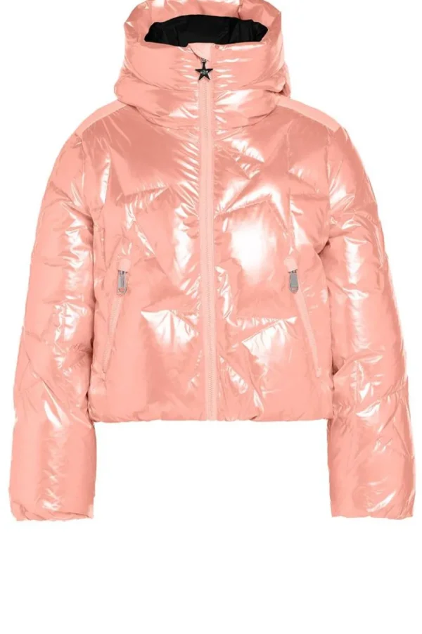 Jassen En Blazers<Goudbergh Metallic Donsski-Jas Glamstar | Roze