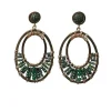 Sieraden<Barong Barong Ovale Oorbellen Nilofar | Groente