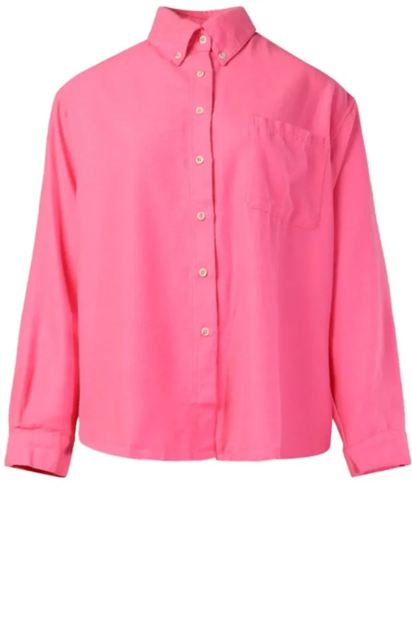 Bloezen & Tops<Amerikaanse vintage Oversized Blouse Dakota | Roze