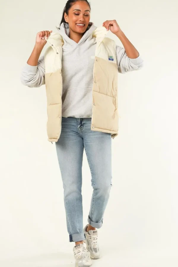 Jassen En Blazers<Amerikaanse vintage Oversized Bodywarmer Zot | Natuurlijk