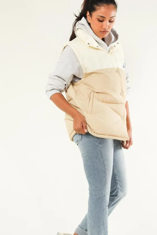 Jassen En Blazers<Amerikaanse vintage Oversized Bodywarmer Zot | Natuurlijk