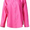 Bloezen & Tops<Ogenblik Amsterdam Poplin Blouse Iconisch | Roze