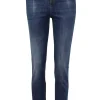 Broeken & Jumpsuits<Kocca Rechte Jeans Met Hoge Taille Gralill | Blauw