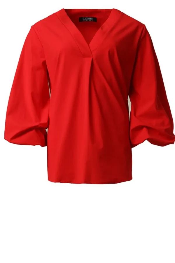 Bloezen & Tops<D-ETOILES CASIOPE Reiskleding Top Aruby | Rood