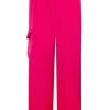 Broeken & Jumpsuits<Dante 6 Satijnen Cargobroek Harlow | Roze