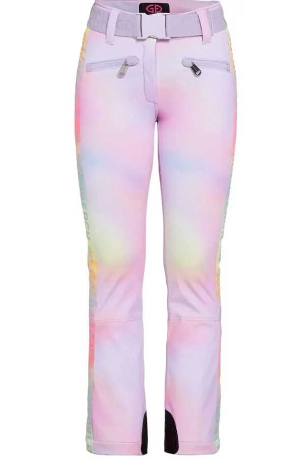 Broeken & Jumpsuits<Goudbergh Skibroek Met Waterprint Supernova | Roze