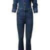 Broeken & Jumpsuits<Liu Jo Stretchjeans Jumpsuit Lidia | Blauw