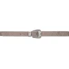 Riemen<Dante 6 Suede Riem Brunelle | Beige