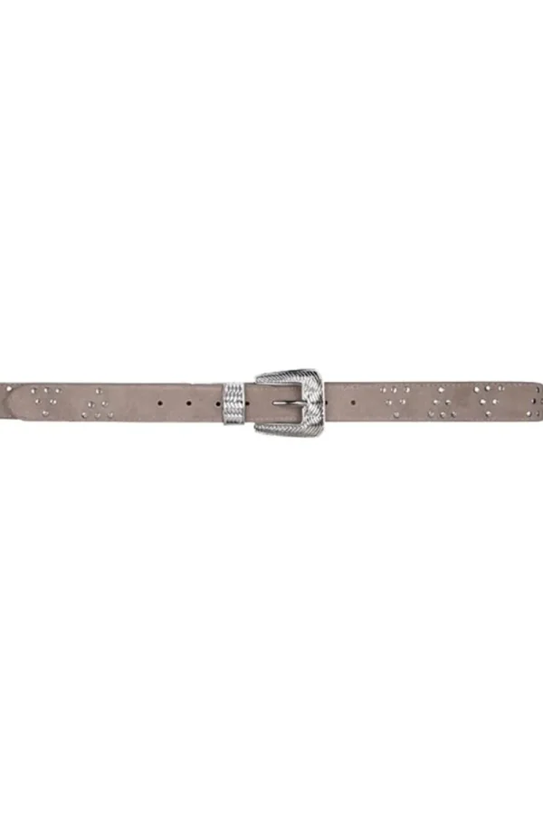 Riemen<Dante 6 Suede Riem Brunelle | Beige