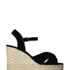 Schoenen<Castaner Suede Sleehakken Blaudell | Zwart