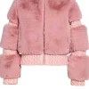 Jassen En Blazers<Goudbergh Teddy Ski-Jas Furry | Roze