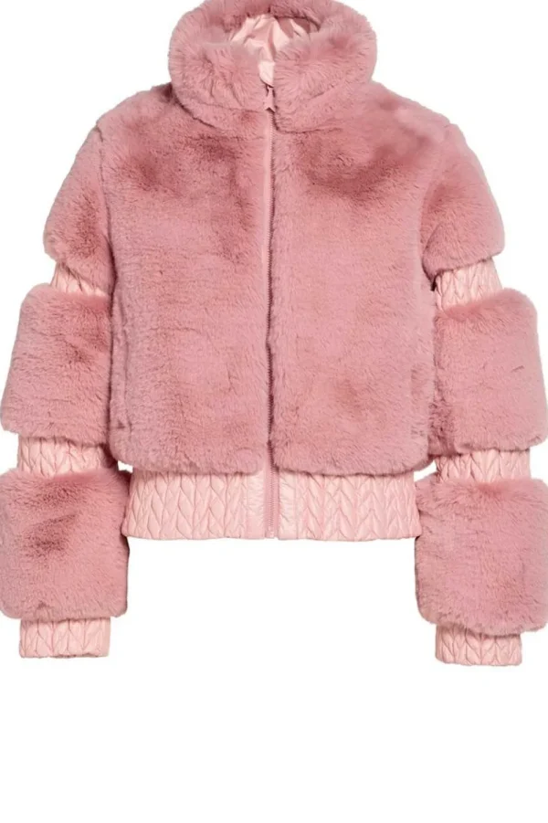 Jassen En Blazers<Goudbergh Teddy Ski-Jas Furry | Roze