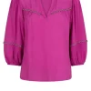 Bloezen & Tops<Dante 6 Top Met Ringdetails Vale | Roze