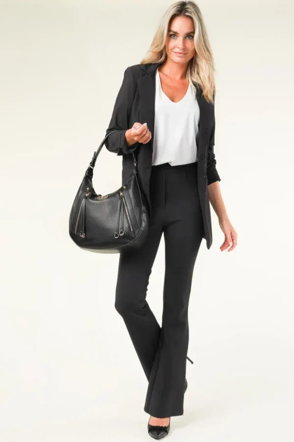 Jassen En Blazers<D-ETOILES CASIOPE Travelwear Blazer Dominique | Zwart