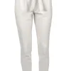 Broeken & Jumpsuits<D-ETOILES CASIOPE Travelwear Broek Met Strikceintuur Antigua | Cement