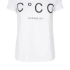 Bloezen & Tops<Co'Couture T-Shirt Met Logo Coco | Wit