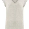 Bloezen & Tops<CC Hart T-Shirt Met V-Hals Vera | Grijs