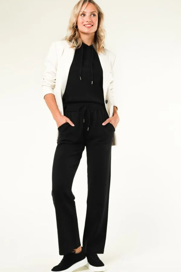 Broeken & Jumpsuits<CC Hart Zacht Gebreide Broek Callie | Zwart